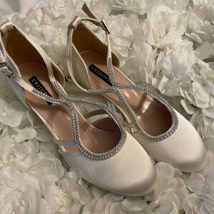 Heels with Rhinestone Accents